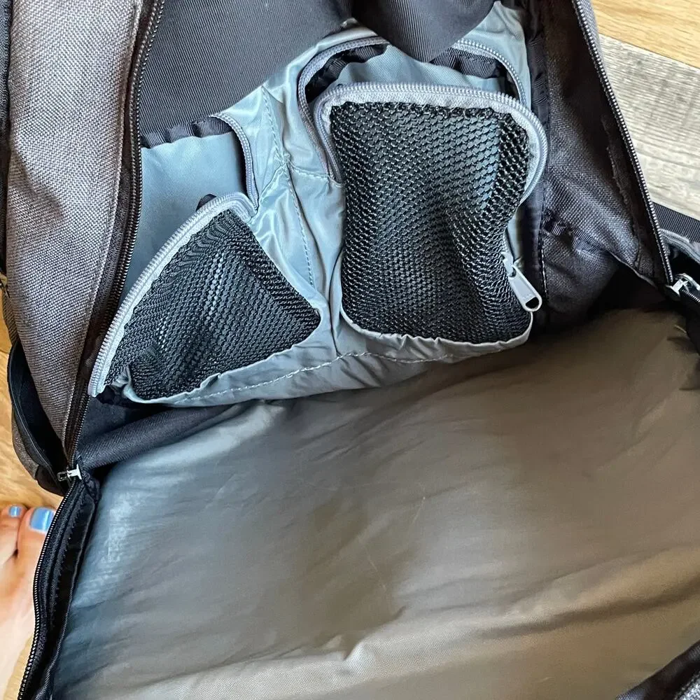 Dakine Campus Gray Laptop Backpack Travel School Book Bag Organizer